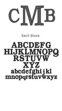 Block fonts free download
